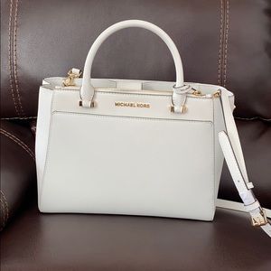 Michael Kors off white purse